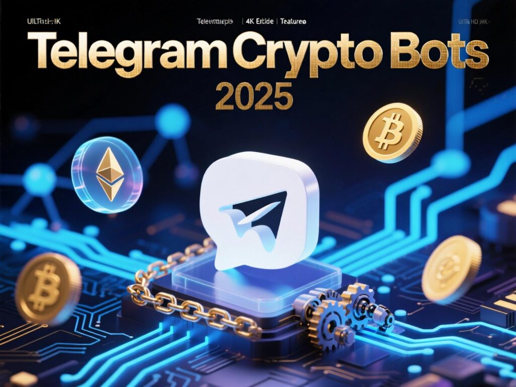 “Telegram crypto bots interface montage for 2025 trends.”