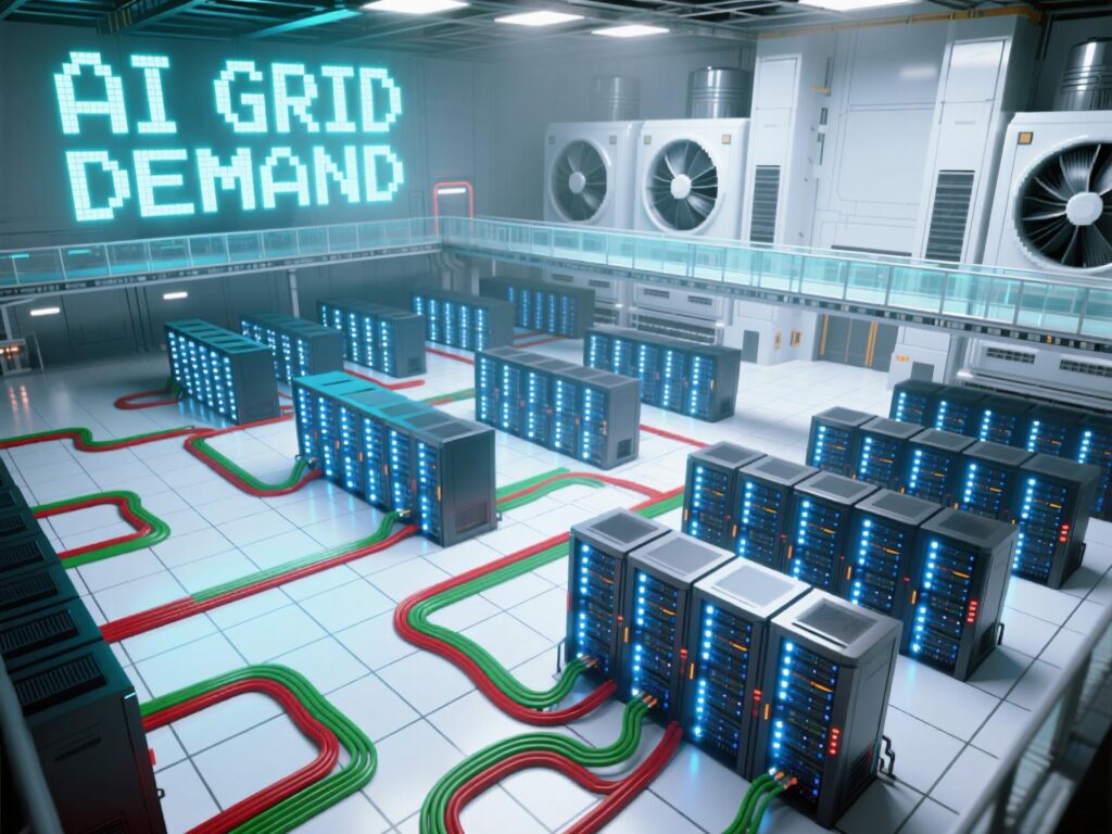 The Protocol: Bitcoin Mining Faces New Challenges as Power Costs Eat Profit 2 Data center and substation highlight rising bitcoin mining power costs amid AI