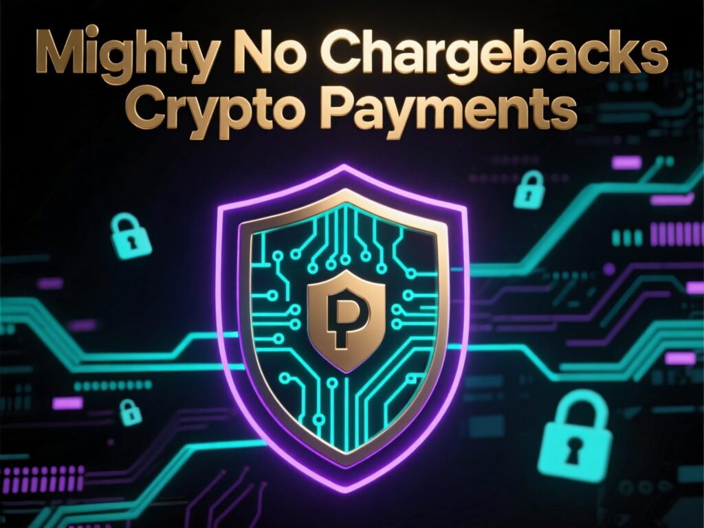 “Illustration of irreversible blockchain payments reducing chargebacks” Placement: Below H3: “Chargebacks”