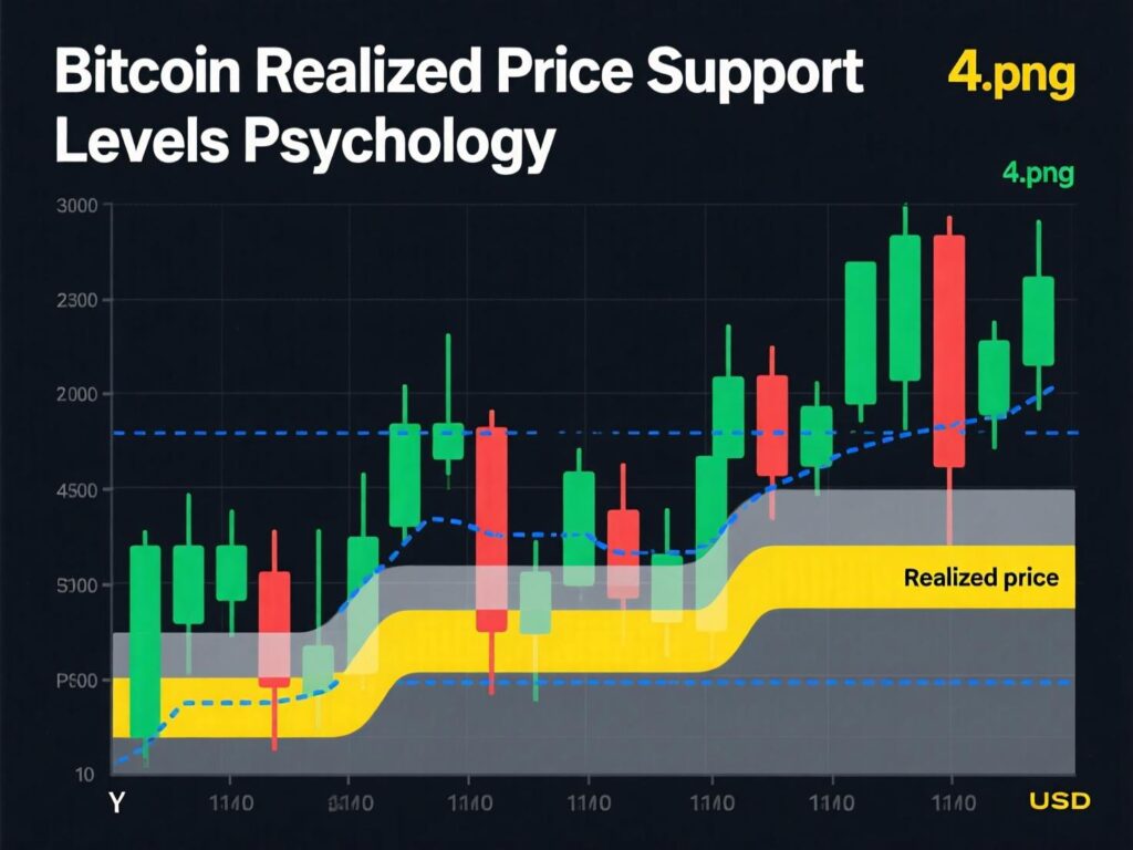 “Short-term holder behavior around bitcoin realized price support levels”