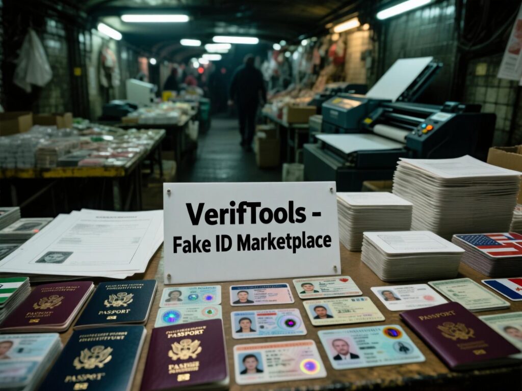 “How the VerifTools fake ID marketplace enabled KYC evasion”