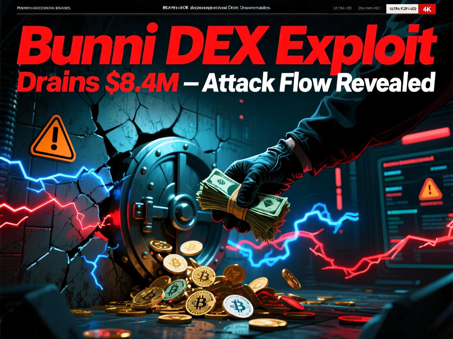 Bunni DEX Halts Smart Contracts After Exploit Drains $8.4M Across Chains