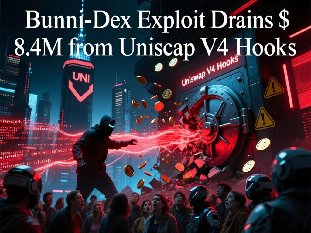 “Uniswap v4 hooks overview related to Bunni DEX exploit drains $8.4M”