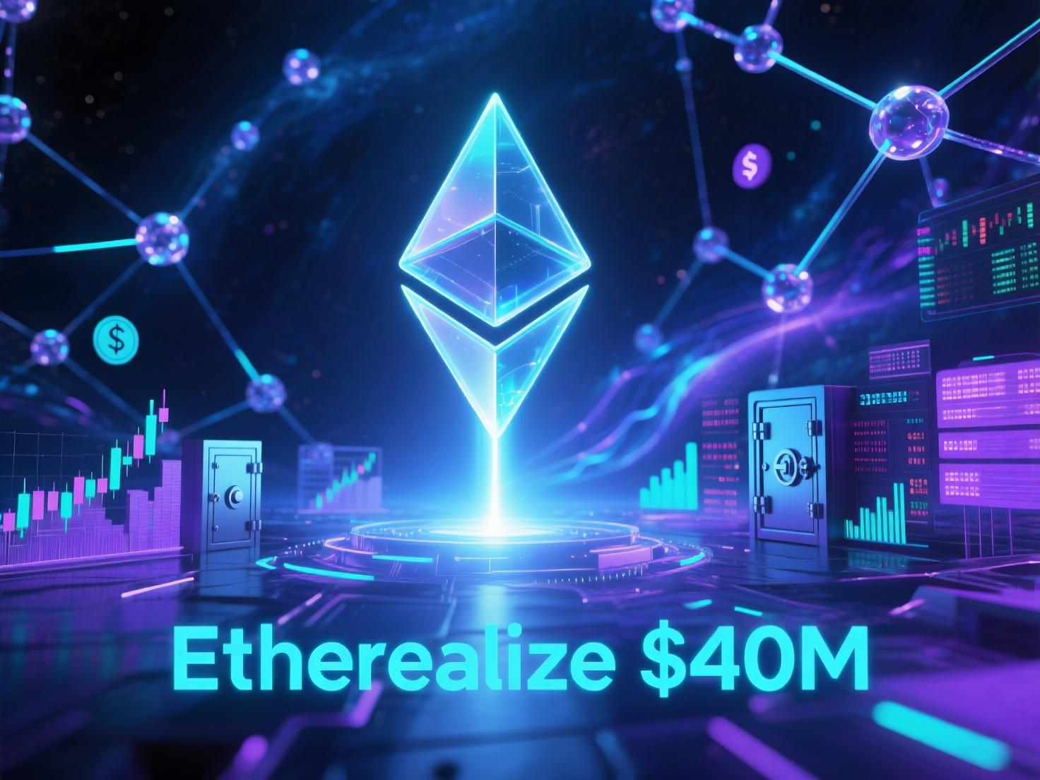 Etherealize raises $40M to market Ethereum, firms add $1.2B this week