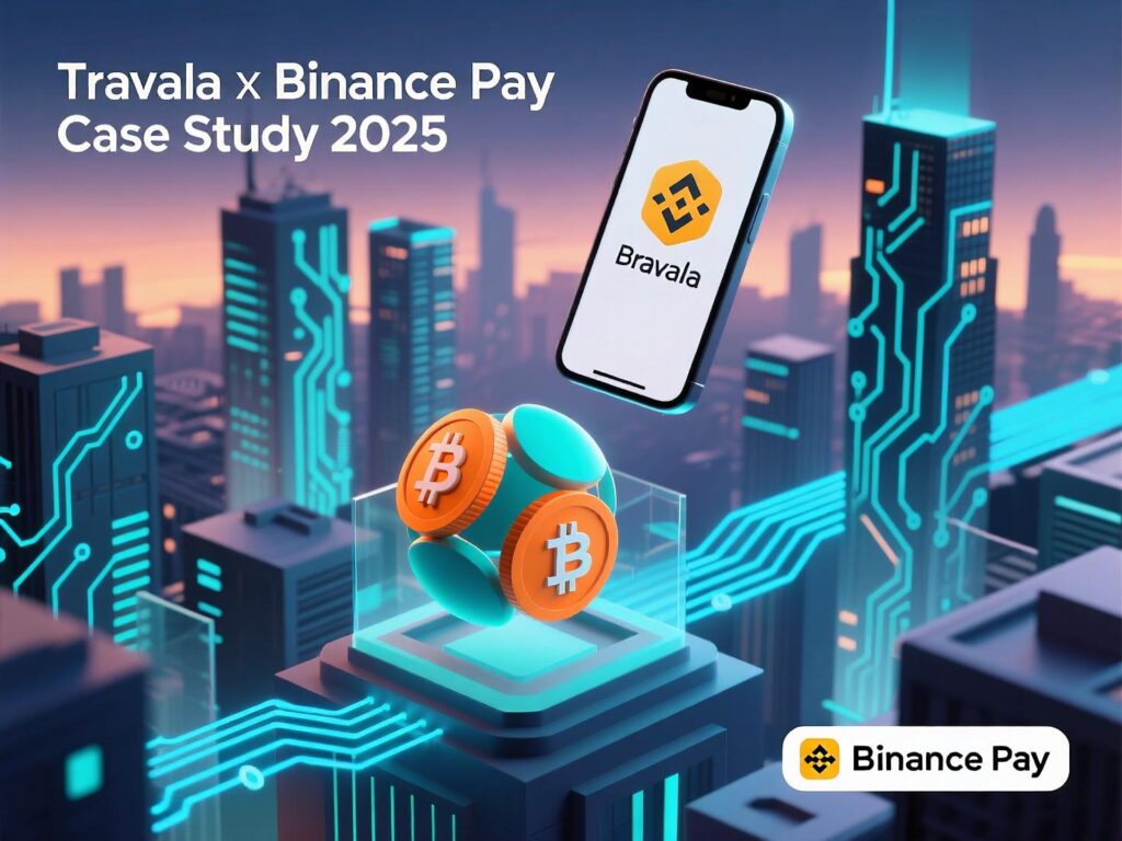 “Case study highlight: Travala crypto checkout and Binance Pay.”
