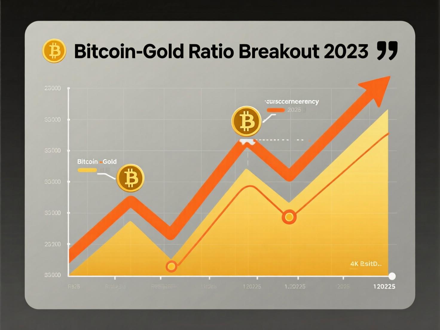 Gold Outshines in 2025 as Bitcoin-Gold Ratio Eyes Q4 Breakout