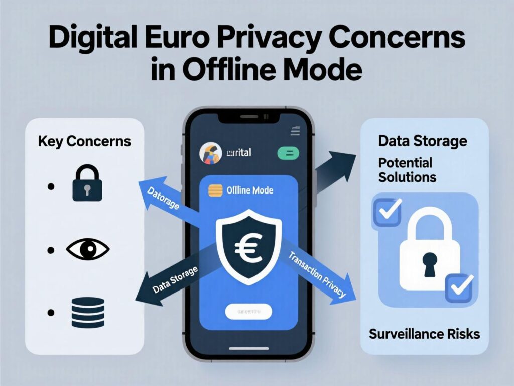 EU lawmakers skeptical of digital euro as ECB renews pitch 2 “Illustration of offline CBDC wallet to ease digital euro privacy concerns”
