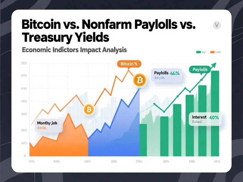 “Treasury yield swings shaping the bitcoin nonfarm payrolls impact”