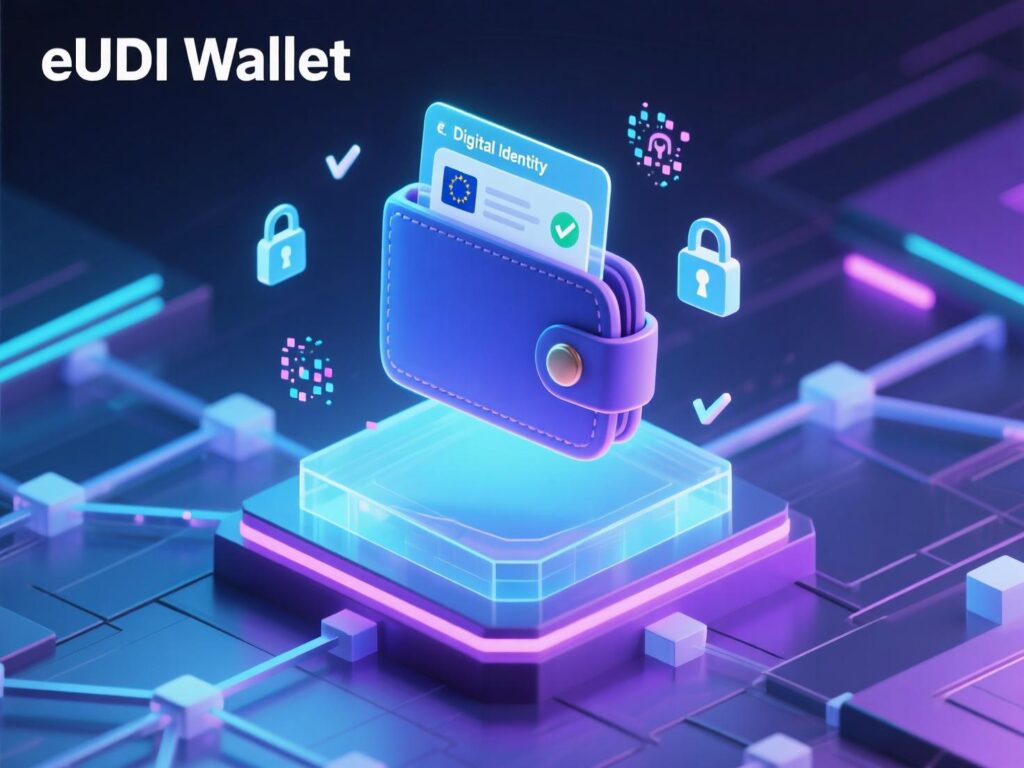 “Crypto wallet holding W3C Verifiable Credentials and EUDI identity.”