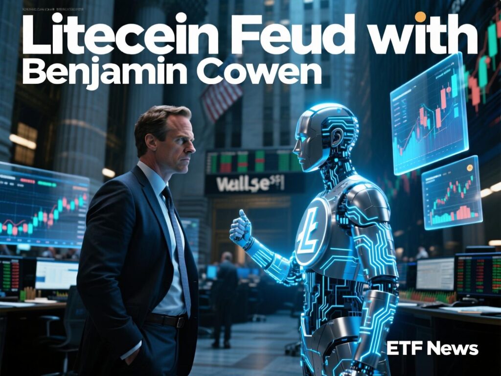 “ETF headlines tied to the Litecoin feud with Benjamin Cowen”