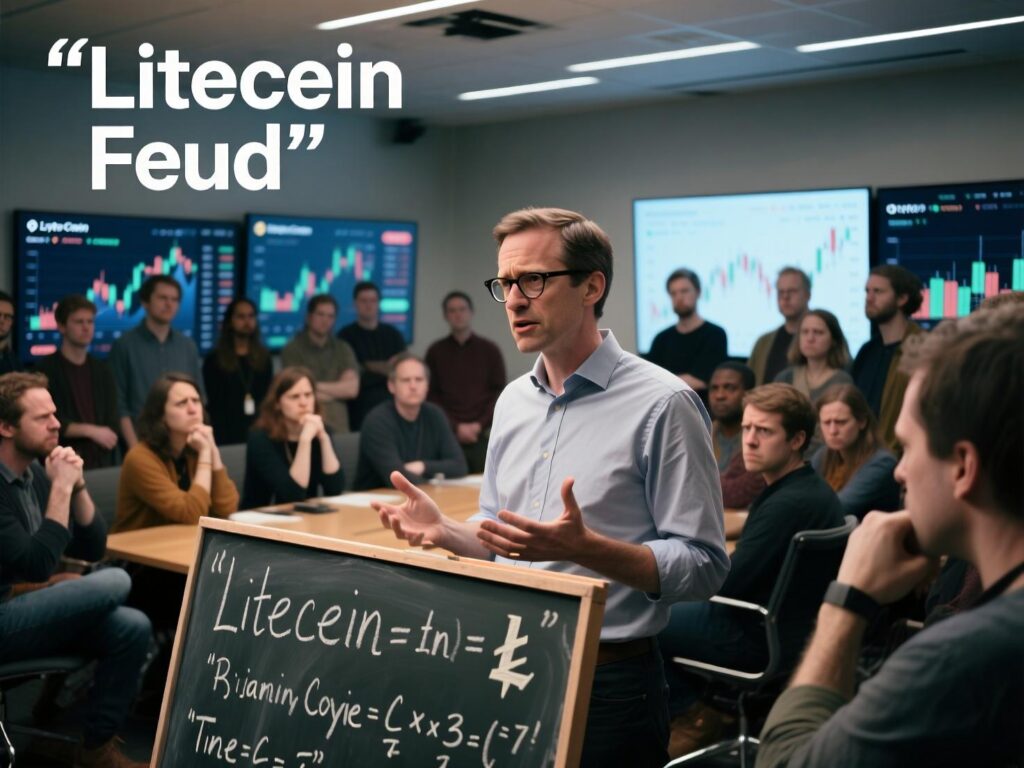 “Crypto community reacts to the Litecoin feud with Benjamin Cowen”