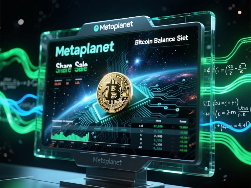 “Balance sheet impact from Metaplanet share sale for Bitcoin”