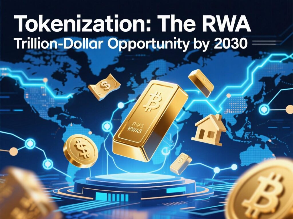 Crypto Predictions for 2030 4 Infographic estimating tokenized RWAs by 2030 per crypto predictions 2030.