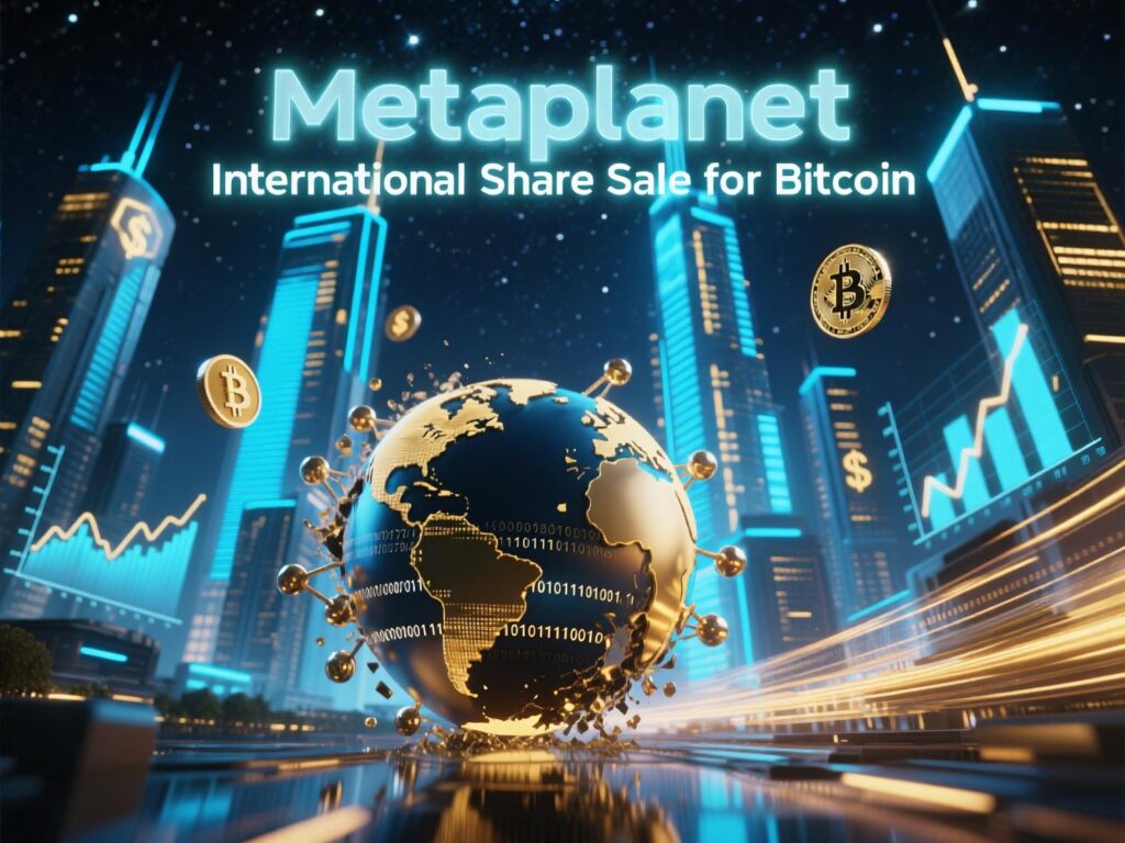 “Metaplanet board announces international share sale for bitcoin strategy”
