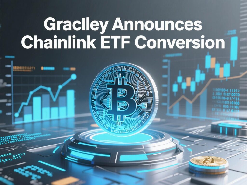 Chainlink LINK ETF news on Grayscale conversion plan and market reaction”