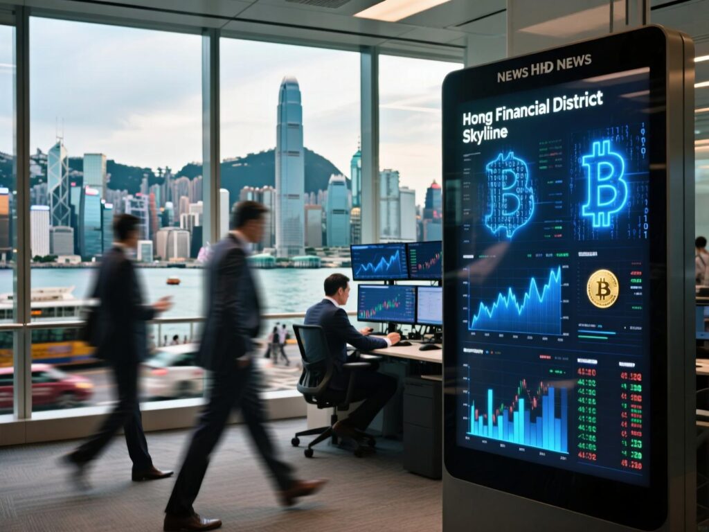 Banking risk team reviewing Hong Kong crypto capital requirements for banks