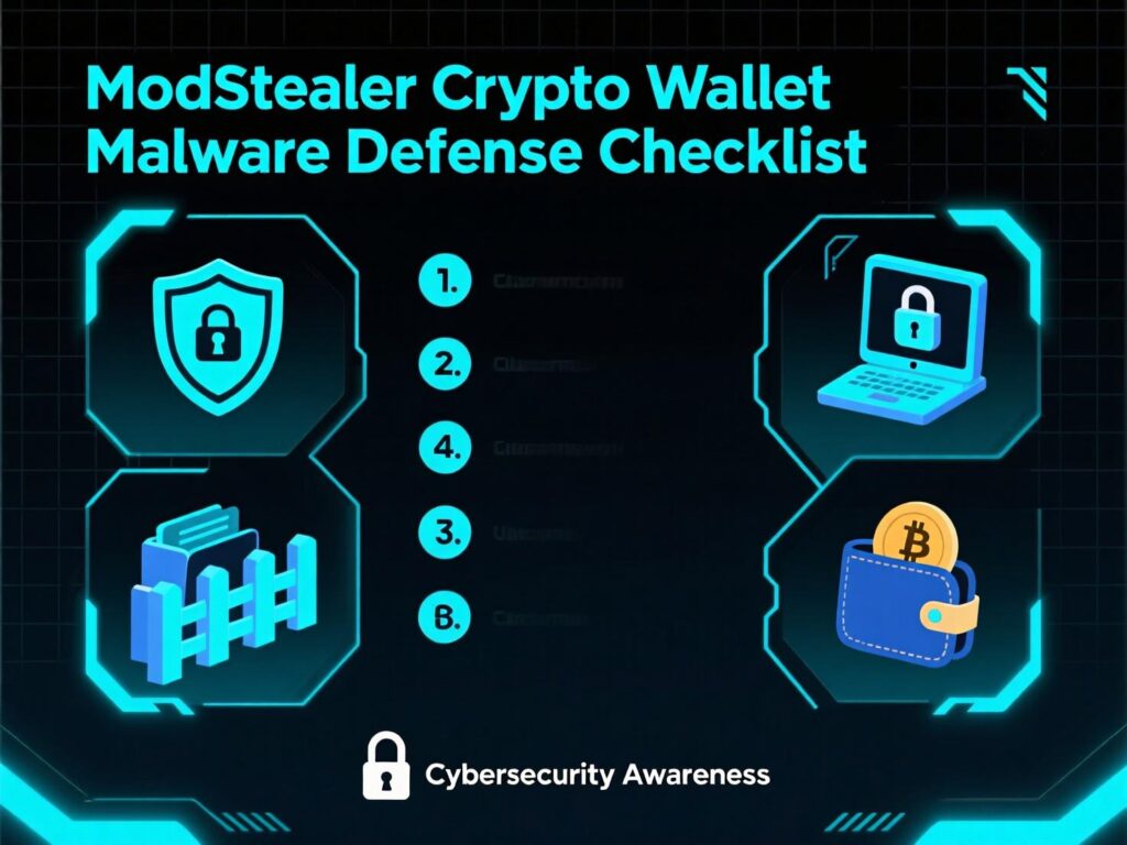 This Invisible 'ModStealer' Is Targeting Your Browser-Based Crypto Wallets 3 Security checklist to stop modstealer crypto wallet malware on Windows, macOS, and Linux”