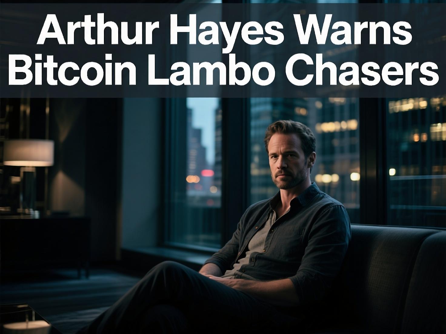 Bitcoiners chasing a quick Lambo are heading for a wipeout: Arthur Hayes