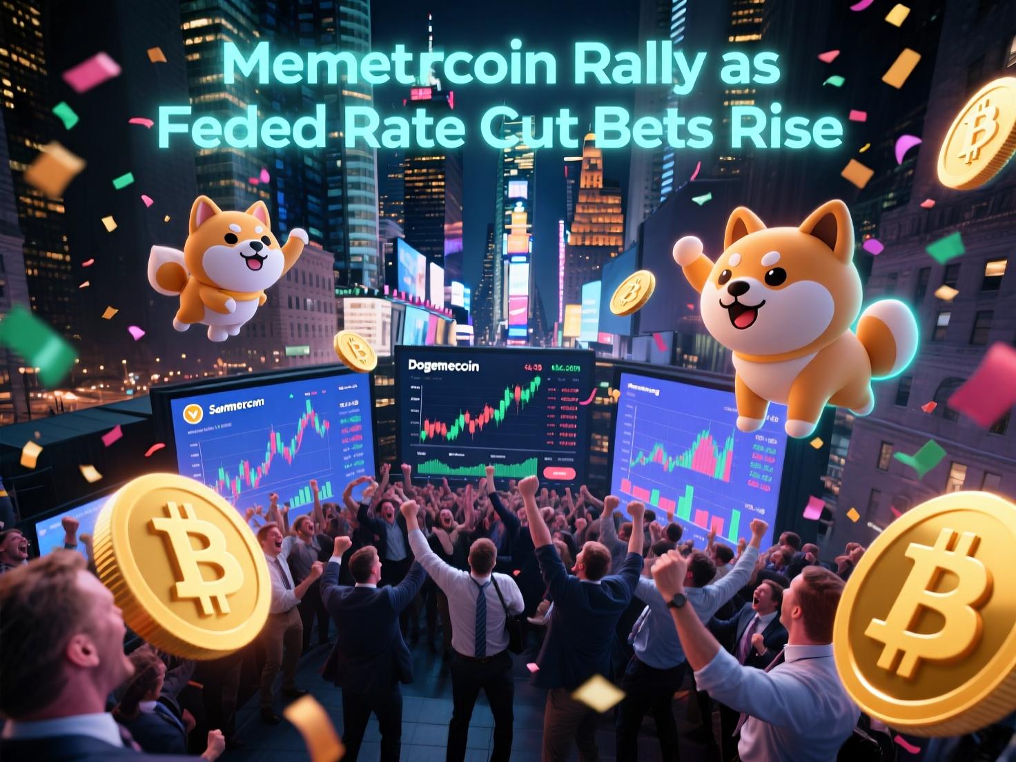 Memecoins Rally as Traders Bet on Fed Rate Cut and U.S. Altcoin ETFs