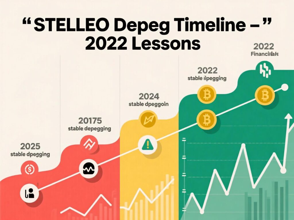 “Timeline of stETH 2022 depeg and 2023–2025 stabilization measures”