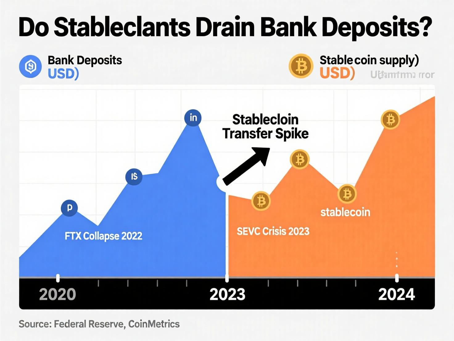 Coinbase says stablecoins not draining bank deposits, calls it a ‘myth’