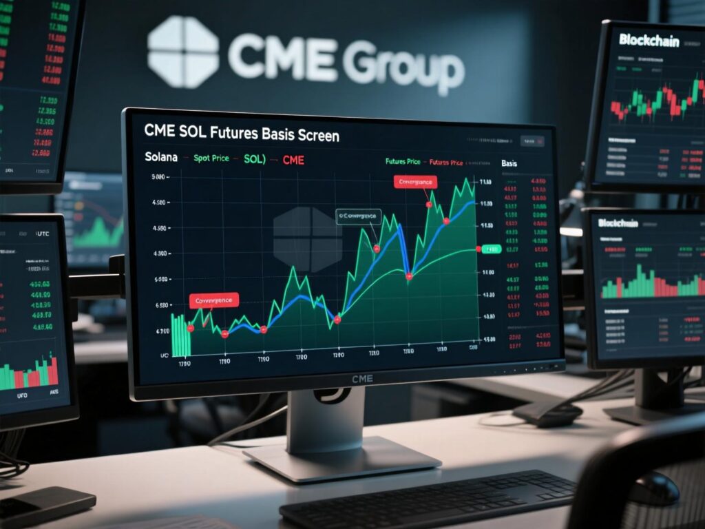 CME SOL futures term structure and open interest dashboard