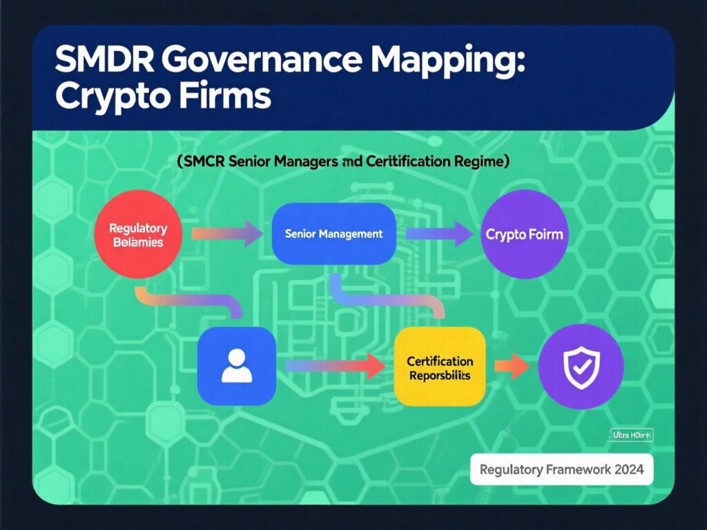 Senior managers and controls mapping for crypto firms under SM&CR