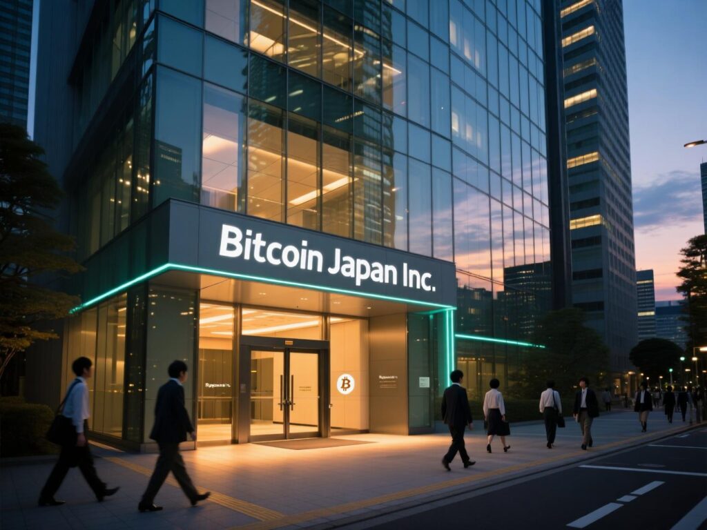 Bitcoin Japan Inc. location at Roppongi Hills Mori Tower