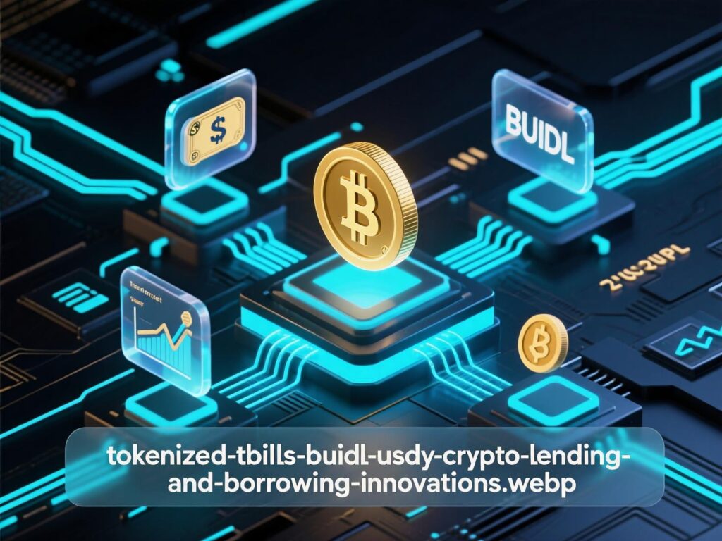 “Tokenized U.S. Treasuries (BUIDL, USDY) as on-chain cash collateral.”