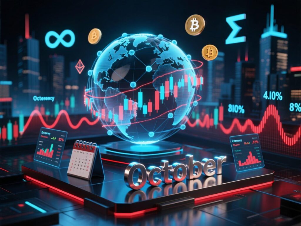 ‘Uptober’ rally questioned as crypto markets turn red 9 days out 2 Options implied volatility and spot ranges into October