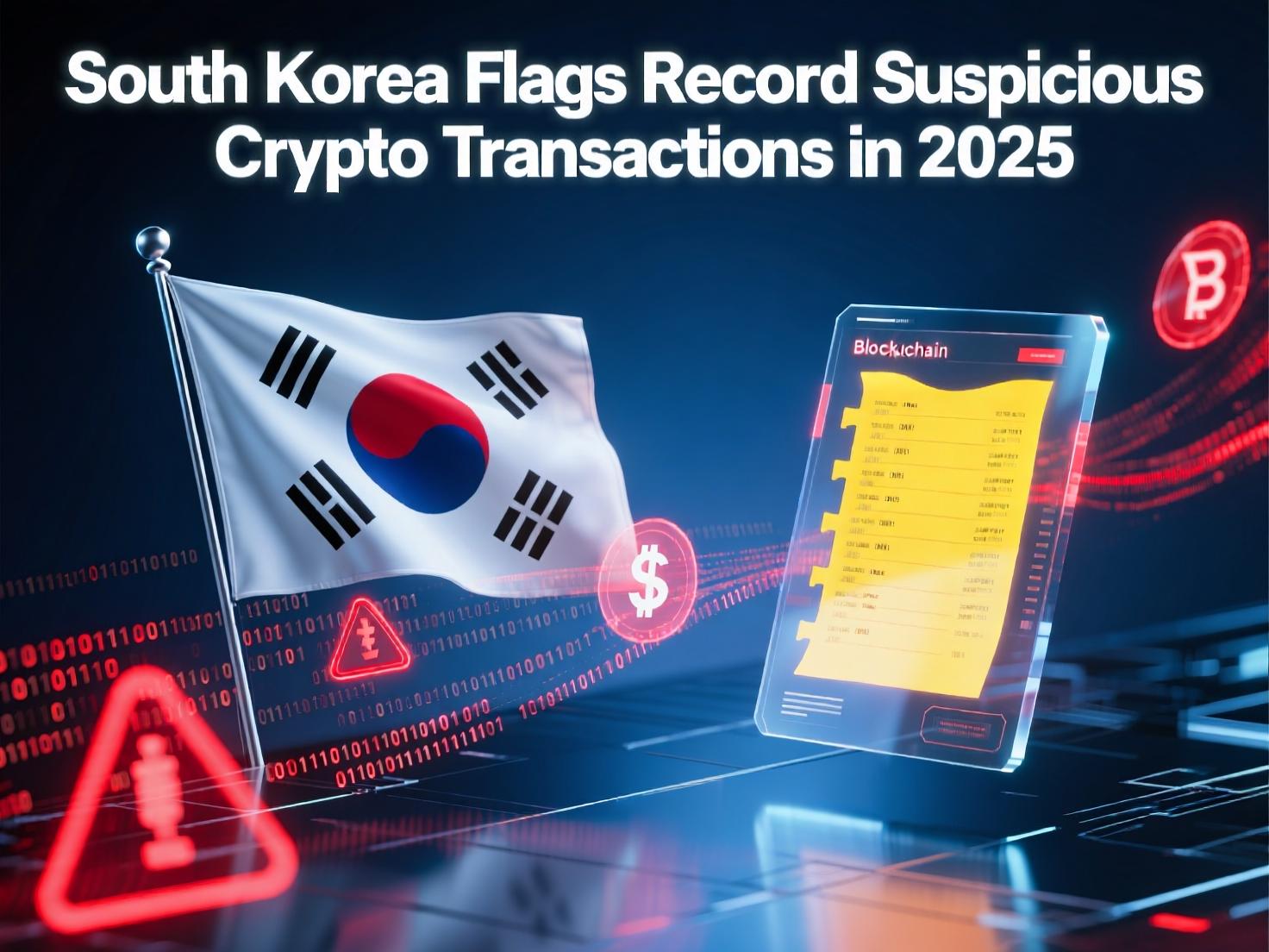1758537573 South Korea flags record suspicious crypto transactions in 2025: Report