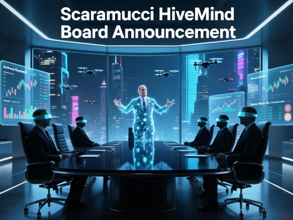 Scaramucci-Backed Crypto Treasury Company Launches With $550 Million Fundraising Plan 2 “Anthony Scaramucci and Hivemind Capital leadership during AVAX One briefing”
