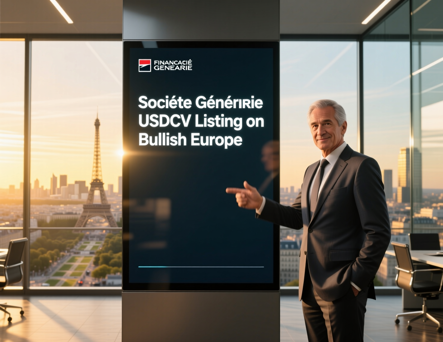 1758610308 Societe Generale Selects Bullish Europe to Debut Its USD Stablecoin