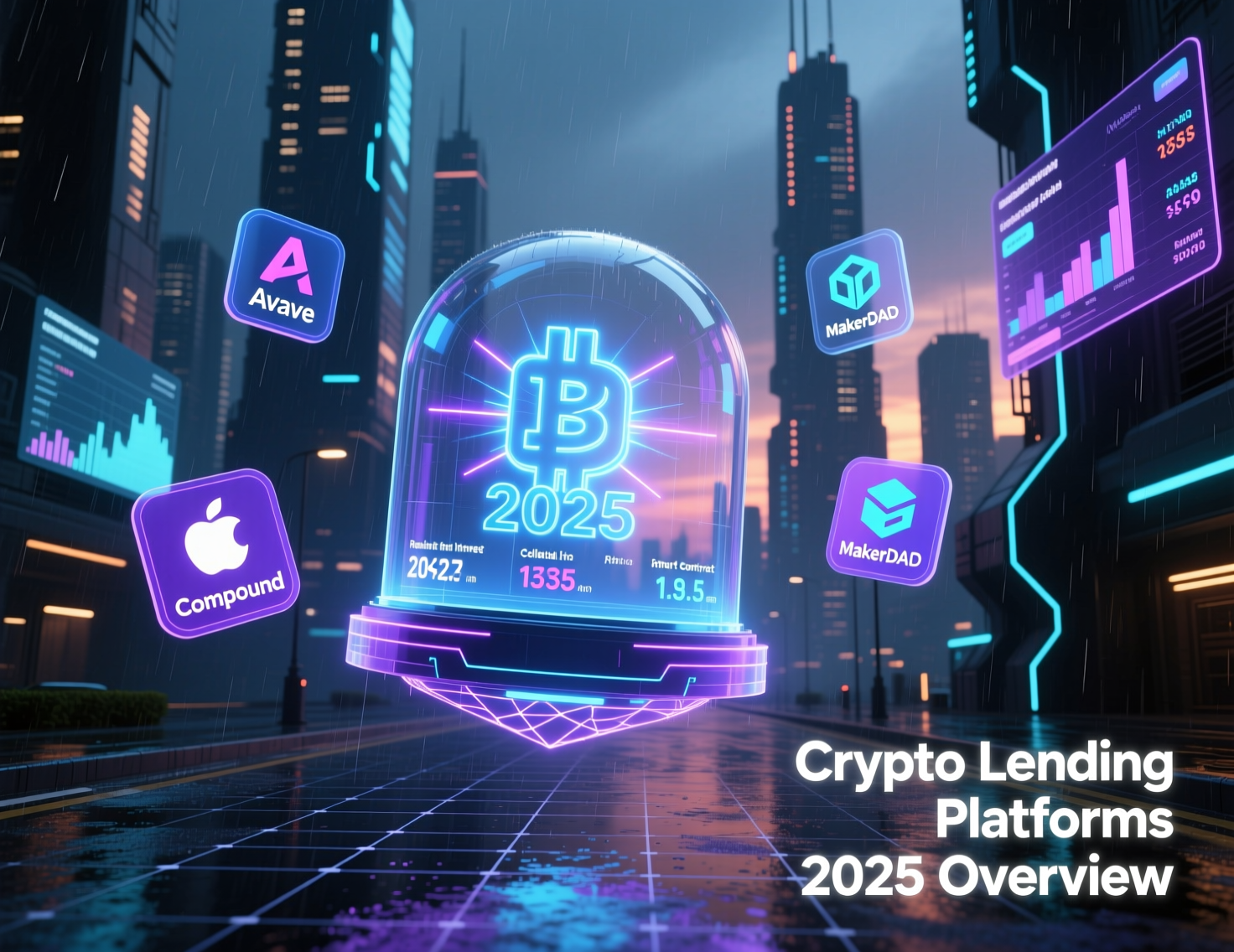 Crypto Lending Platforms 2025 Overview