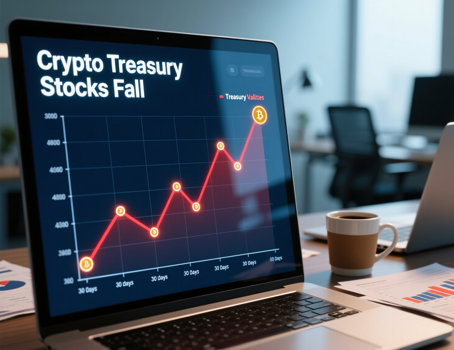 1758623136 Crypto treasury stocks fall as markets rout, with some exceptions