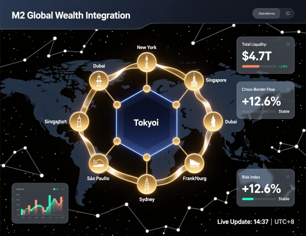M2 Capital Invests $20M in Ethena to Expand Digital Assets in Middle East 2 M2 Global Wealth interface showing Ethena access
