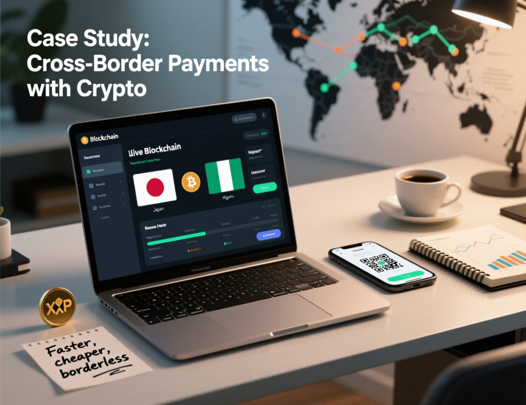 Cross-Border Payments With Crypto 4 Timeline of real deployments (UNHCR, Visa, Strike, MoneyGram) in cross-border payments with crypto.