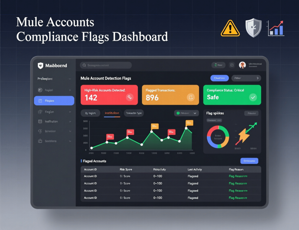 Elliptic Warns of Industrial-Scale Pig Butchering Scams Laundering Through Crypto 2 Compliance dashboard highlighting mule-account indicators