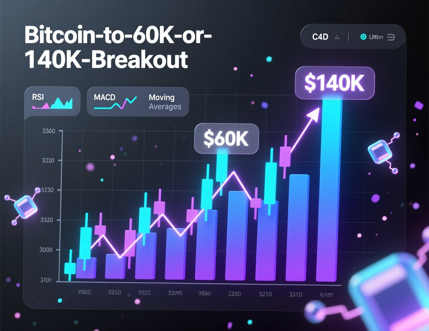 1758958028 Bitcoin to $60K or $140K? Traders at odds over where BTC price goes next