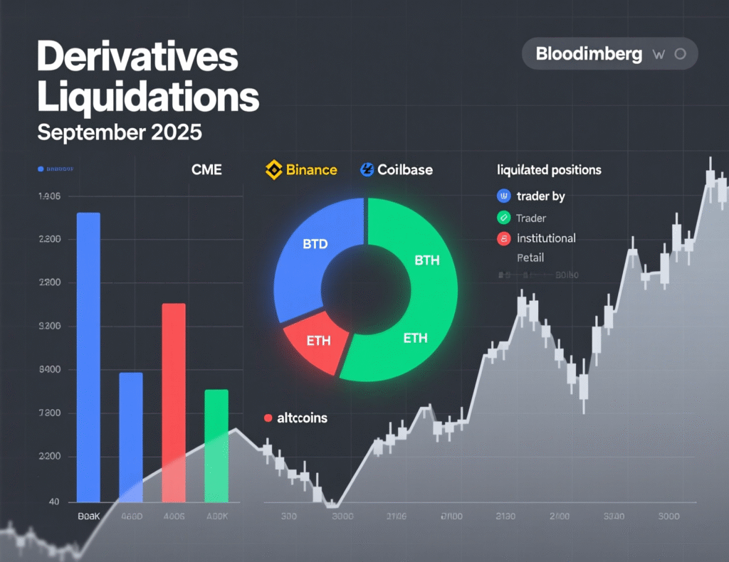 Heatmap of crypto long liquidations during September 2025