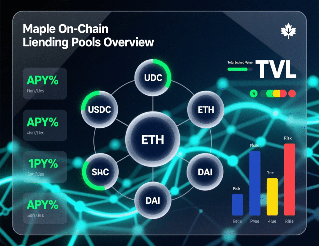 “Maple on-chain lending pools and strategy overview”
