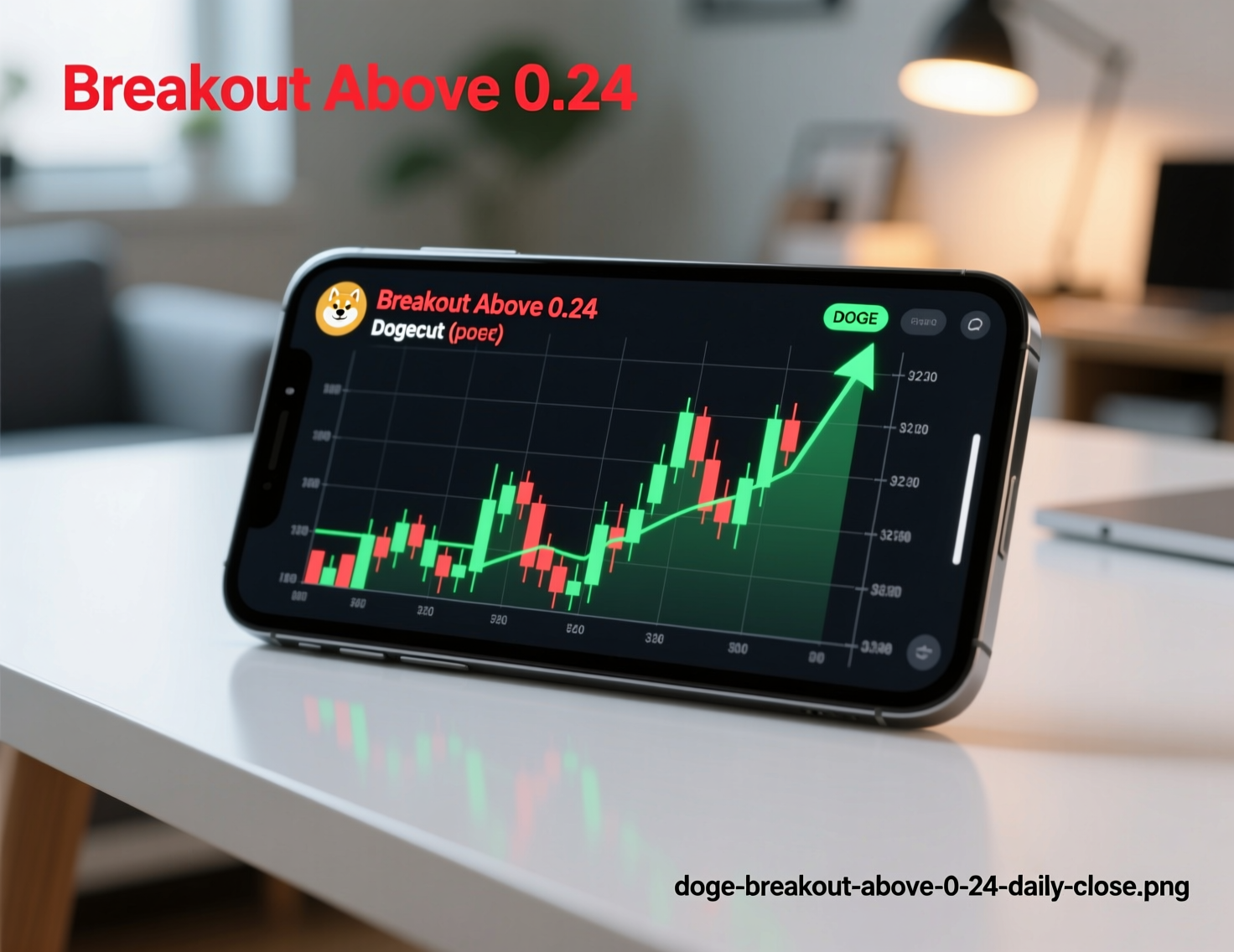 DOGE Holds Above 200DMA, Breakout Needs Daily Close Through $0.24