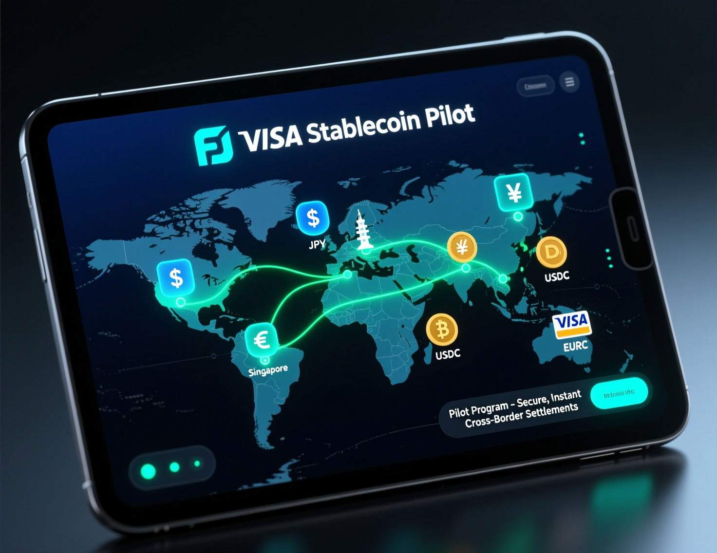Visa bets on stablecoins to speed up cross-border payments