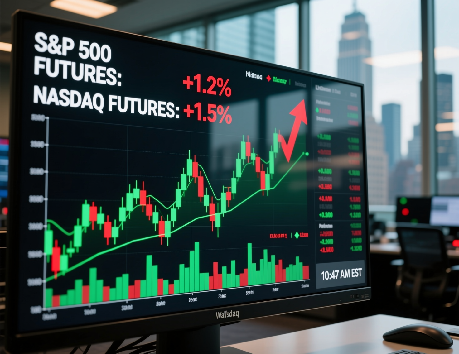 1759401769 S&P 500, Nasdaq futures climb on renewed rate-cut optimism