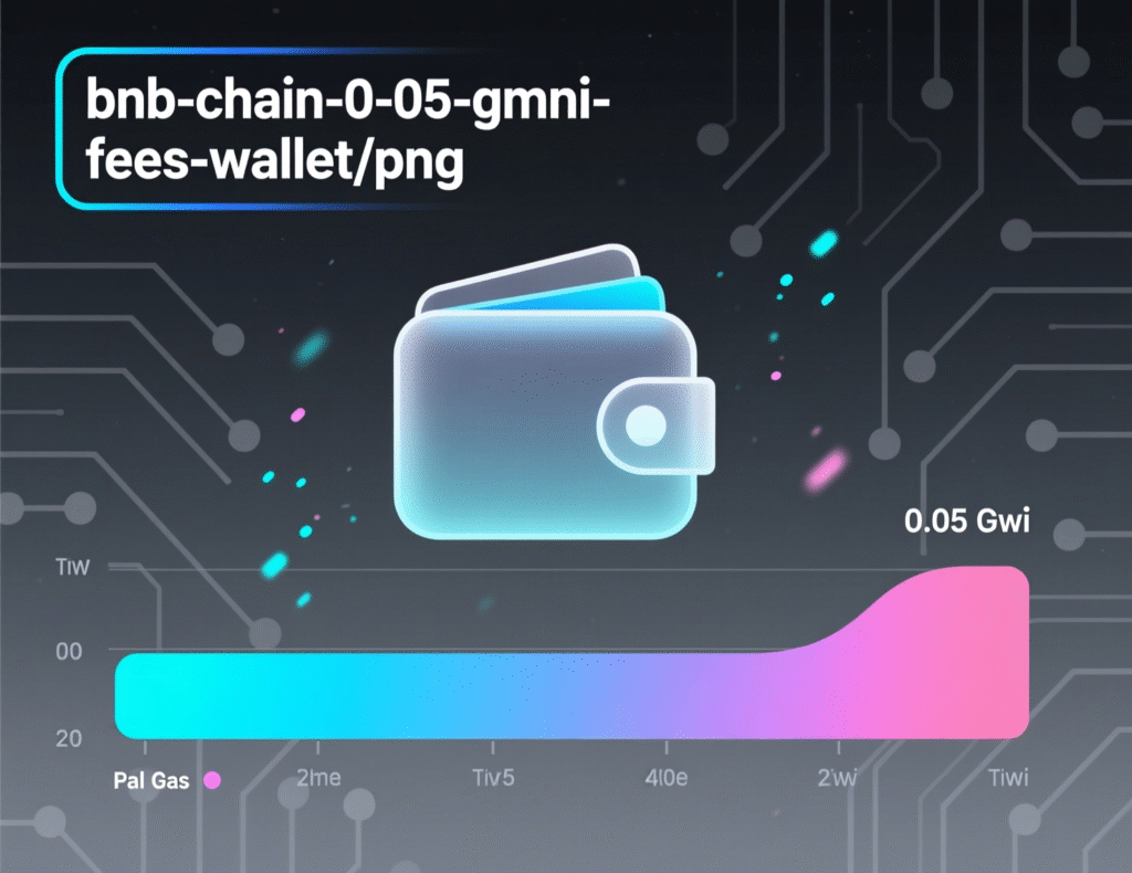 BNB sets a new all-time high at $1,111 as user metrics fire up 2 “Wallet settings showing 0.05 gwei gas price on BSC”