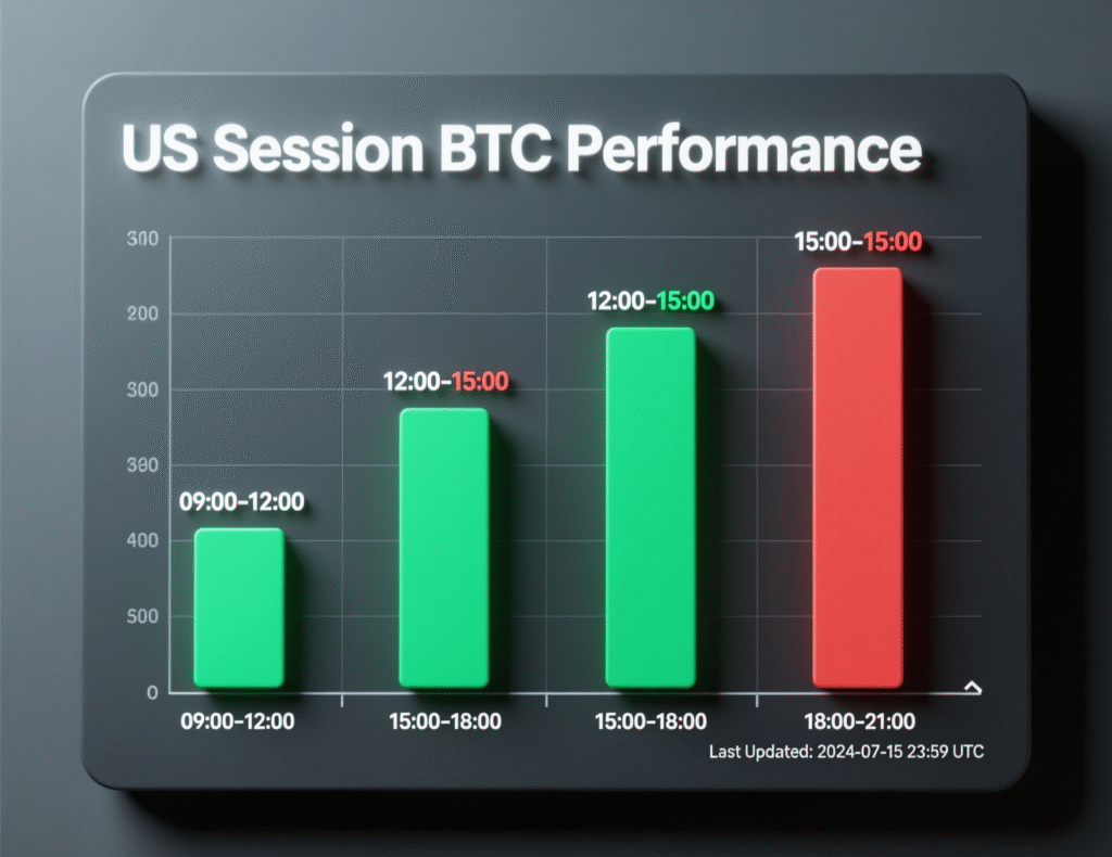 Accumulation Trends Strengthen as Bitcoin Breaks Through $120K 3 “Bar chart of BTC gains during U.S. trading hours”