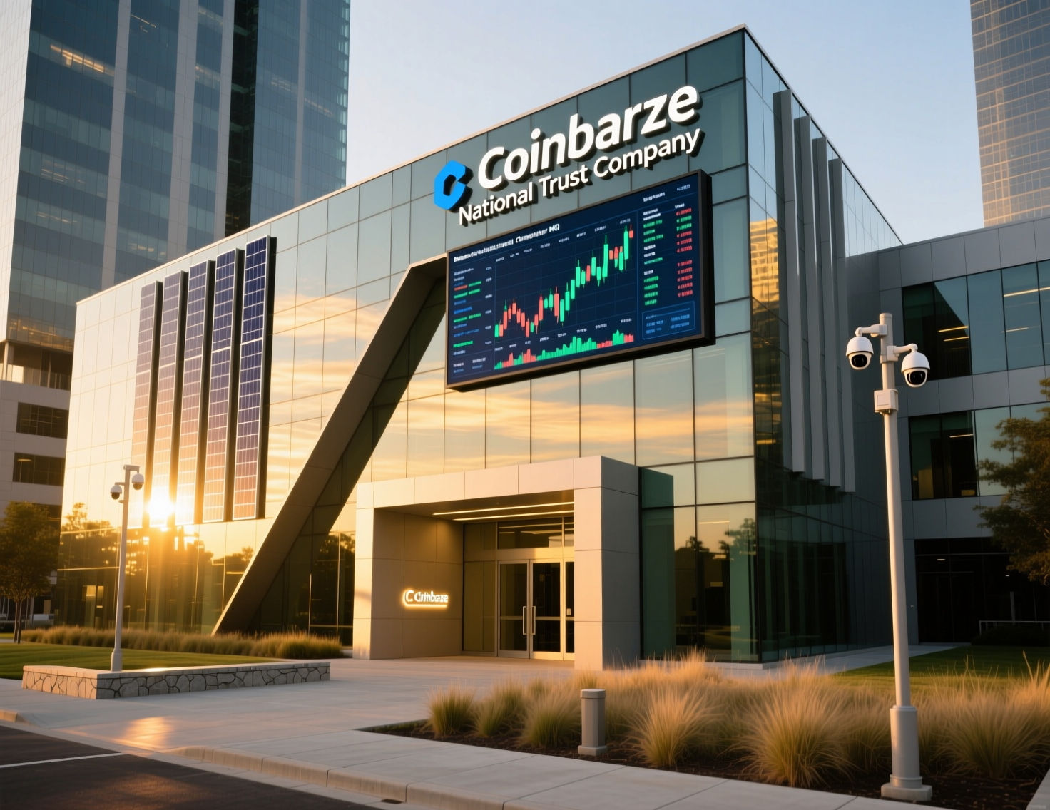 coinbase-national-trust-company-charter-hq-exterior.jpg Coinbase National Trust Company Charter filing coverage at company headquarters