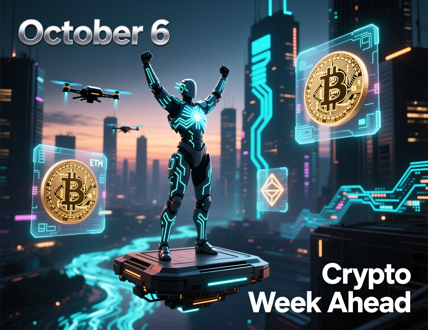 Traders monitor markets during the first full week of October 2025