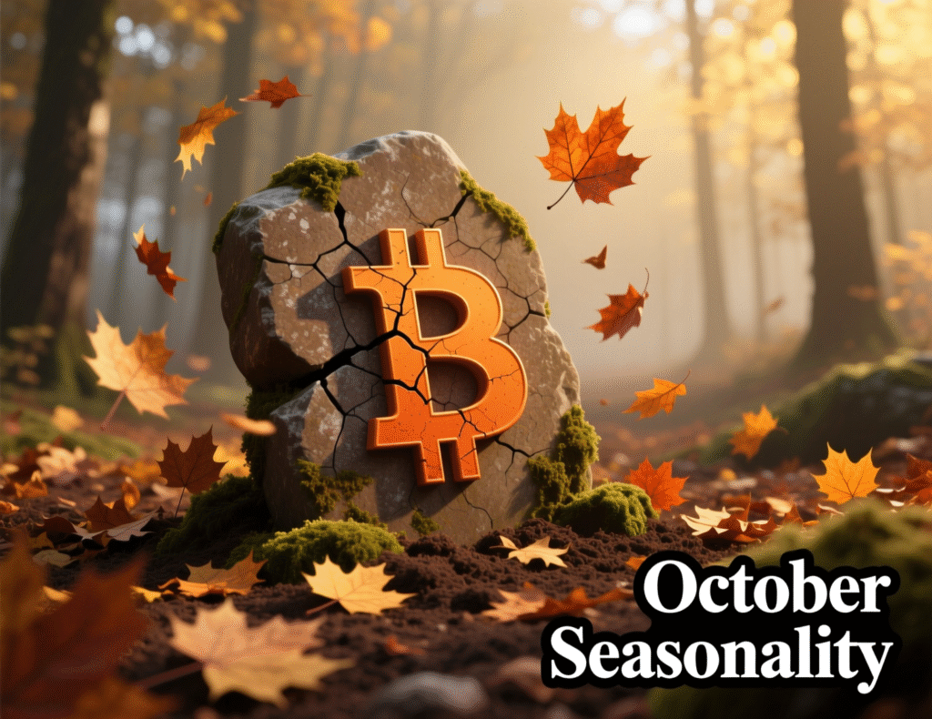 “Bitcoin October seasonality and ATH context”