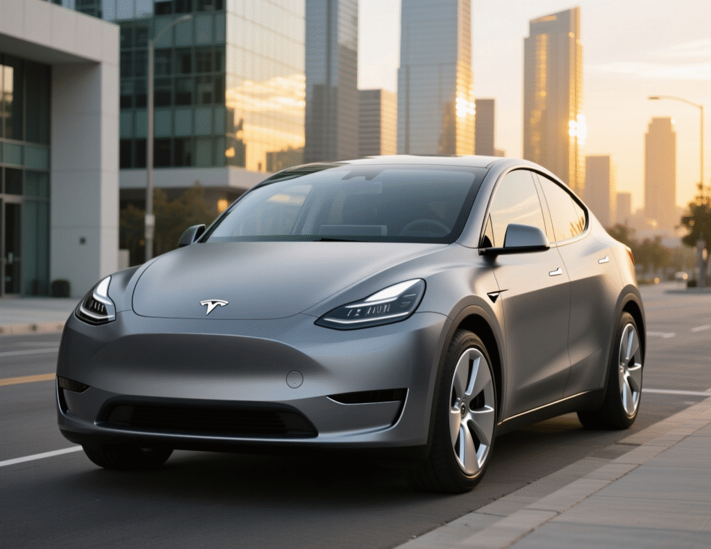 Tesla Model Y Standard trim press image